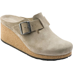 Women's Birkenstock Papillio Fanny Taupe Suede