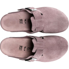 Women's Birkenstock Papillio Fanny Lavender Blush Suede