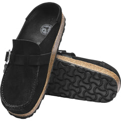 Women's Birkenstock Buckley Black Suede