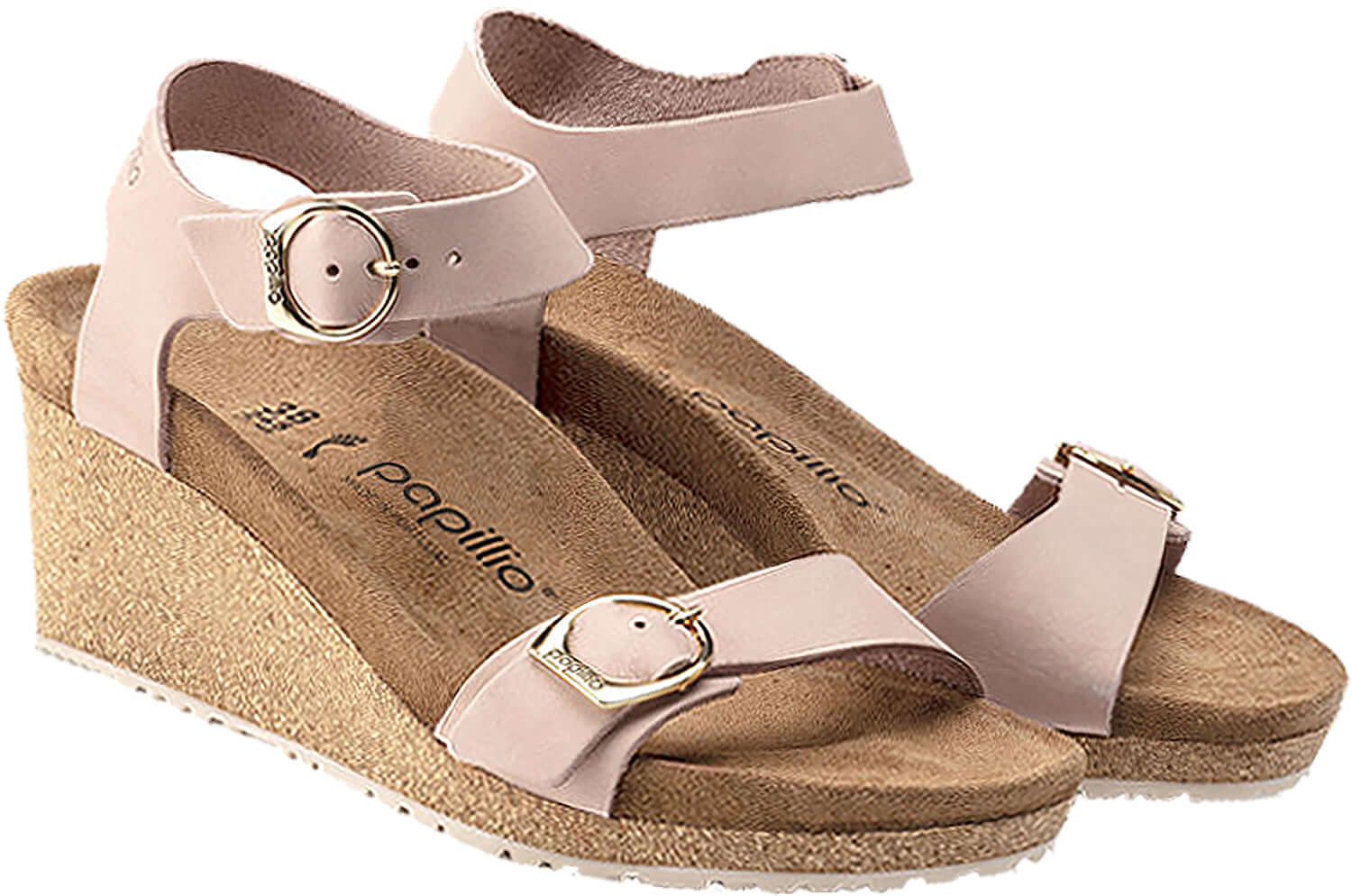 Women's Birkenstock Papillio Soley Soft Pink Nubuck