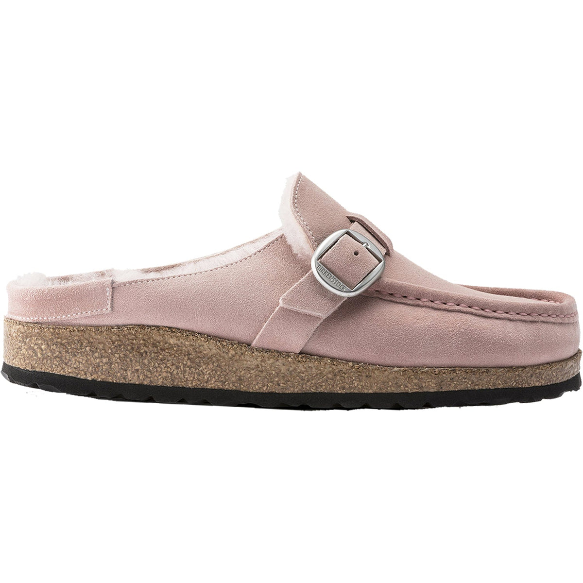 Women's Birkenstock Buckley Shearling Soft Pink Suede