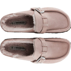 Women's Birkenstock Buckley Shearling Soft Pink Suede