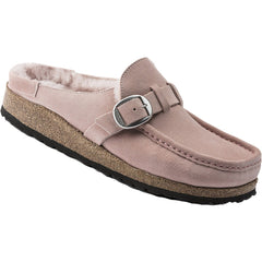 Women's Birkenstock Buckley Shearling Soft Pink Suede