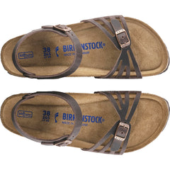 Women's Birkenstock Bali Soft Footbed Habana Oiled Leather