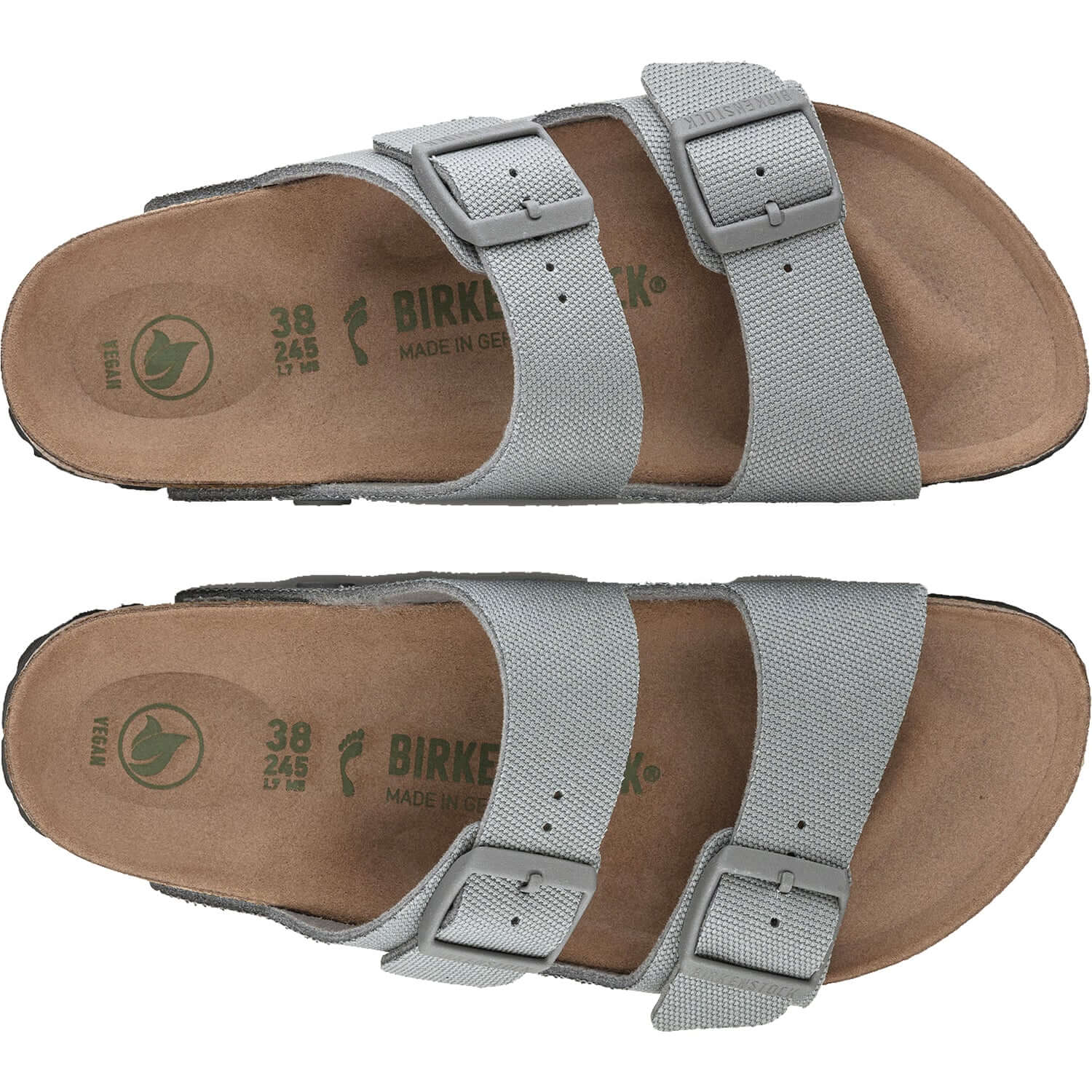 Women's Birkenstock Arizona Vegan Stone Coin Canvas