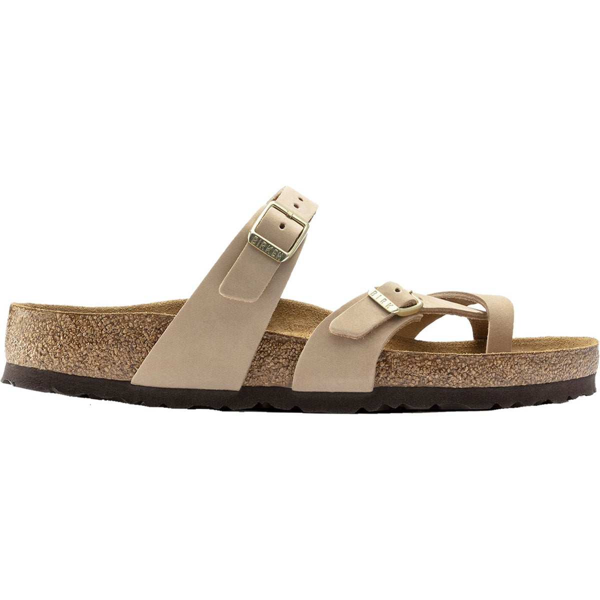 Women's Birkenstock Mayari Soft Footbed Sandcastle Nubuck