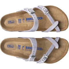 Women's Birkenstock Mayari Soft Footbed Purple Fog Nubuck