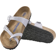 Women's Birkenstock Mayari Soft Footbed Purple Fog Nubuck