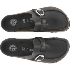 Women's Birkenstock Buckley Black Oiled Nubuck Leather