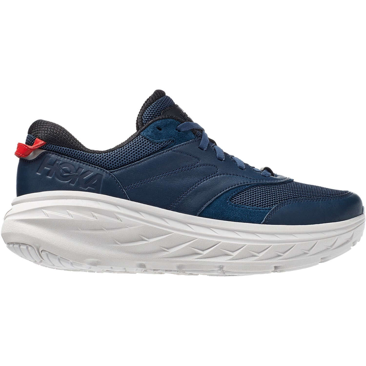 Unisex Hoka Bondi L Moonlit Ocean/Nimbus Cloud Leather/Mesh