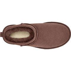 Women's UGG Classic Ultra Mini Burnt Cedar Sheepskin