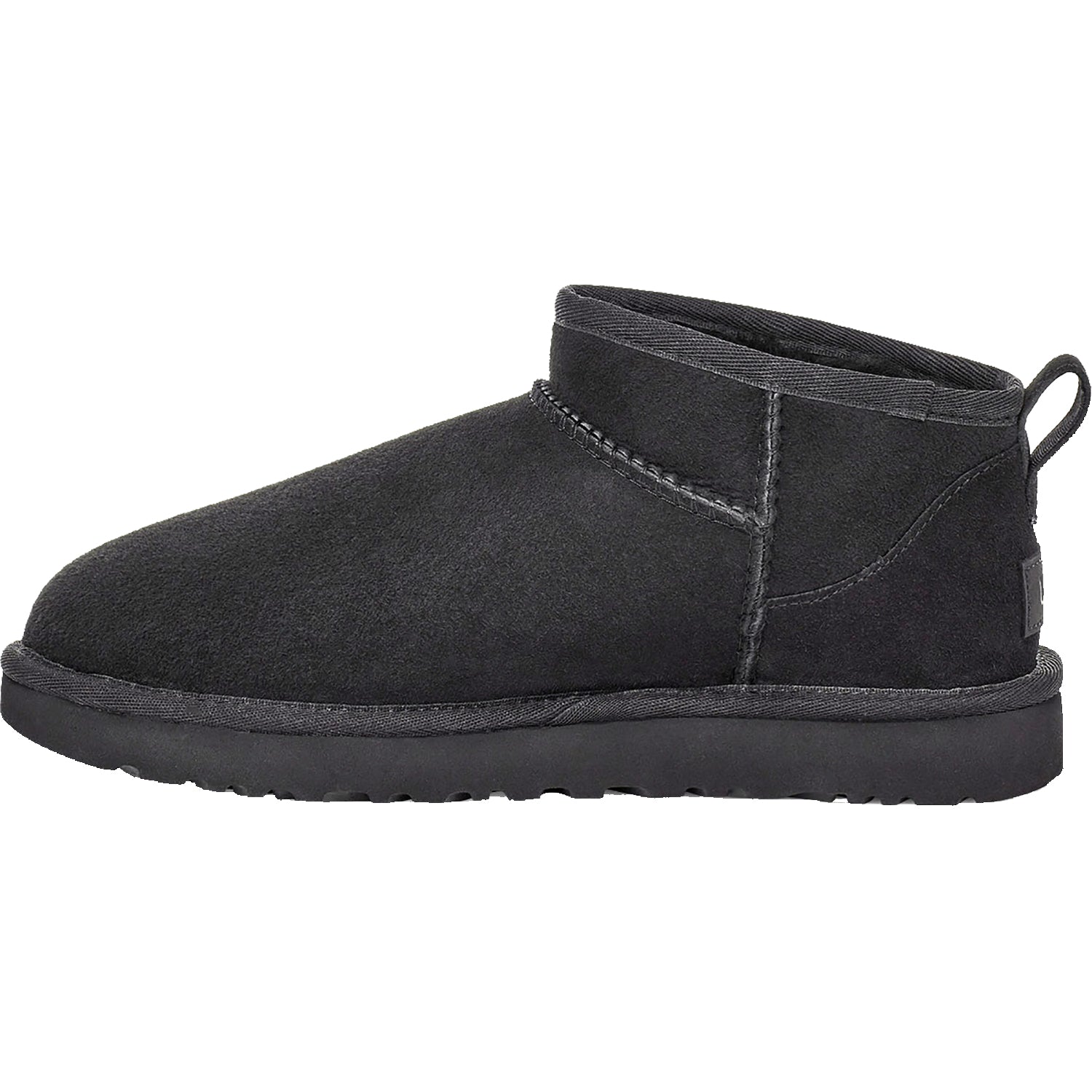 Women's UGG Classic Ultra Mini Black Sheepskin