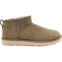 Women's UGG Classic Ultra Mini Burnt Olive Sheepskin