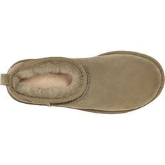 Women's UGG Classic Ultra Mini Burnt Olive Sheepskin