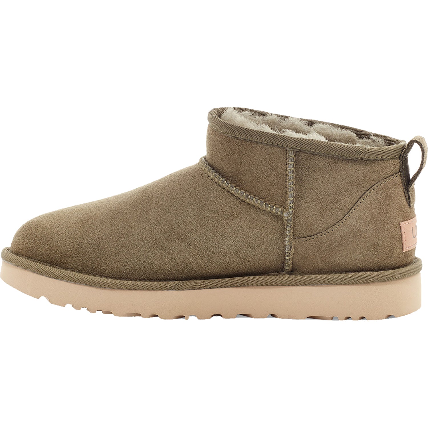 Women's UGG Classic Ultra Mini Burnt Olive Sheepskin