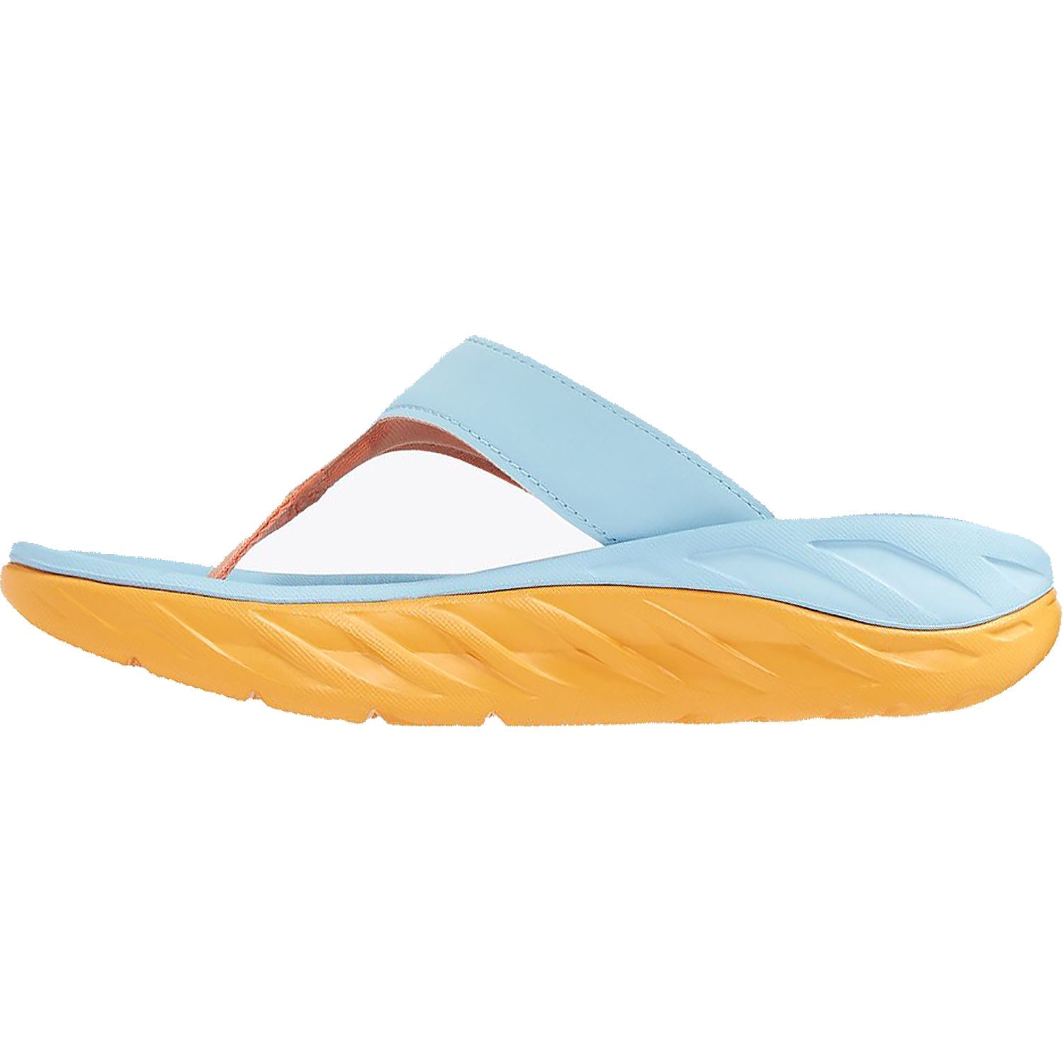 Women's Hoka Ora Recovery Flip Summer Song/Amber Yellow Fabric