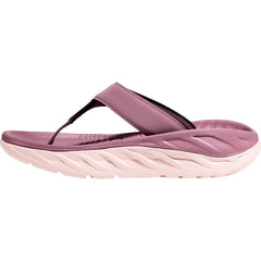 Women's Hoka Ora Recovery Flip Wistful Mauve/Peach Fabric