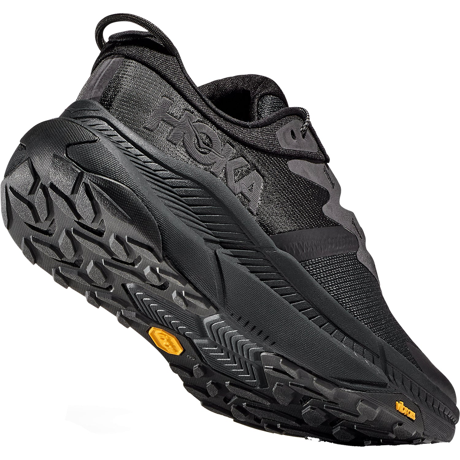 Women's Hoka Transport Black/Black Mesh