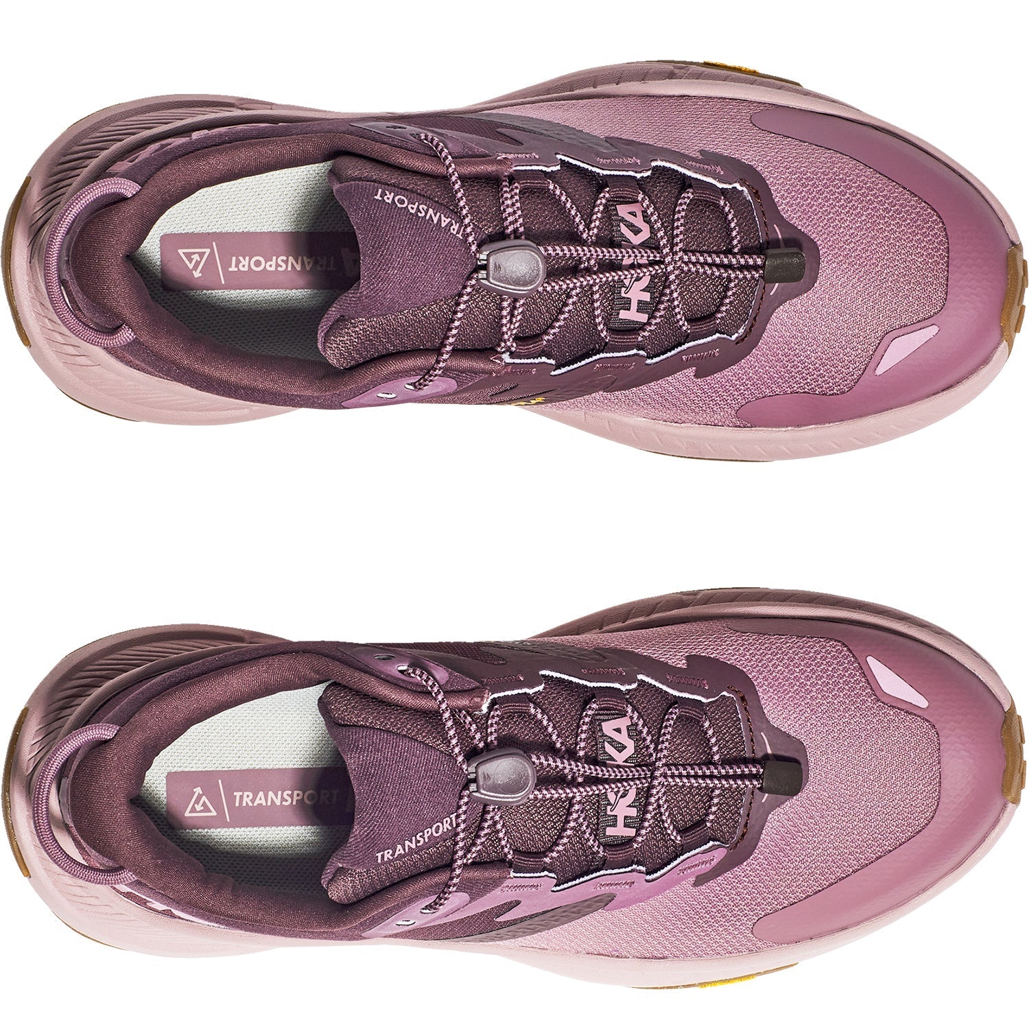 Women's Hoka Transport Raisin/Wistful Mauve Mesh