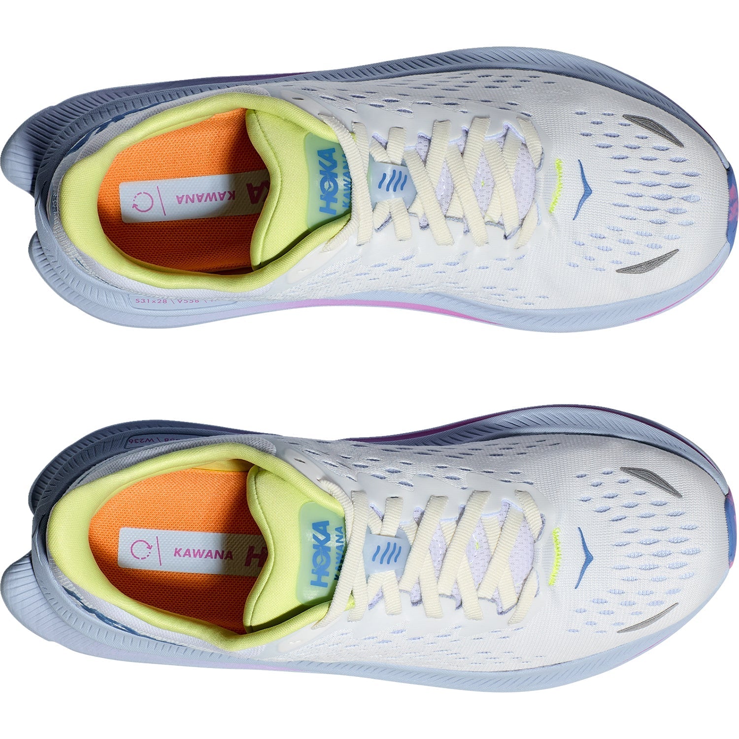 Women's Hoka Kawana White/Ice Water Mesh