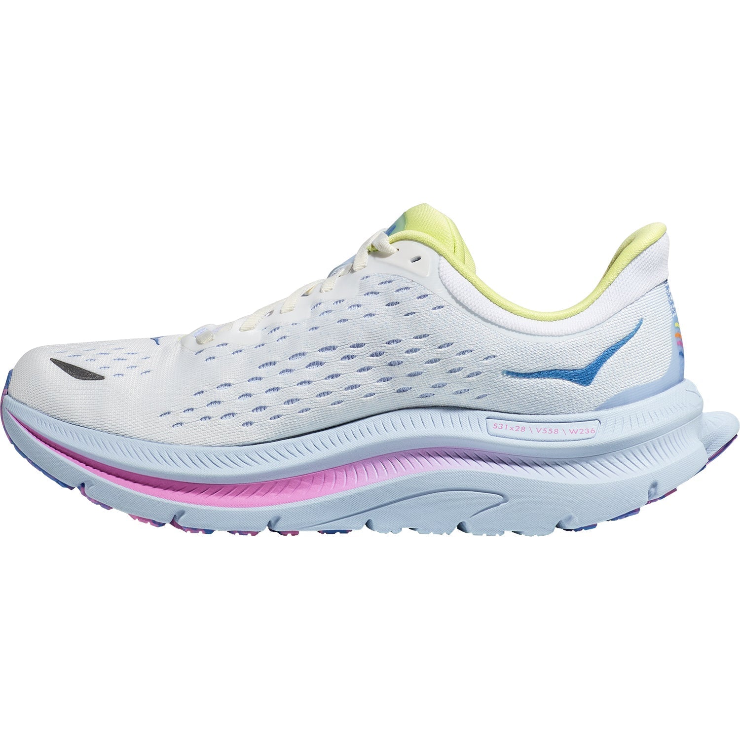 Women's Hoka Kawana White/Ice Water Mesh