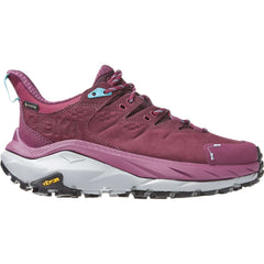 Women's Hoka Kaha 2 Low GTX Grape Wine/Coastal Shade Nubuck