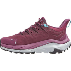 Women's Hoka Kaha 2 Low GTX Grape Wine/Coastal Shade Nubuck