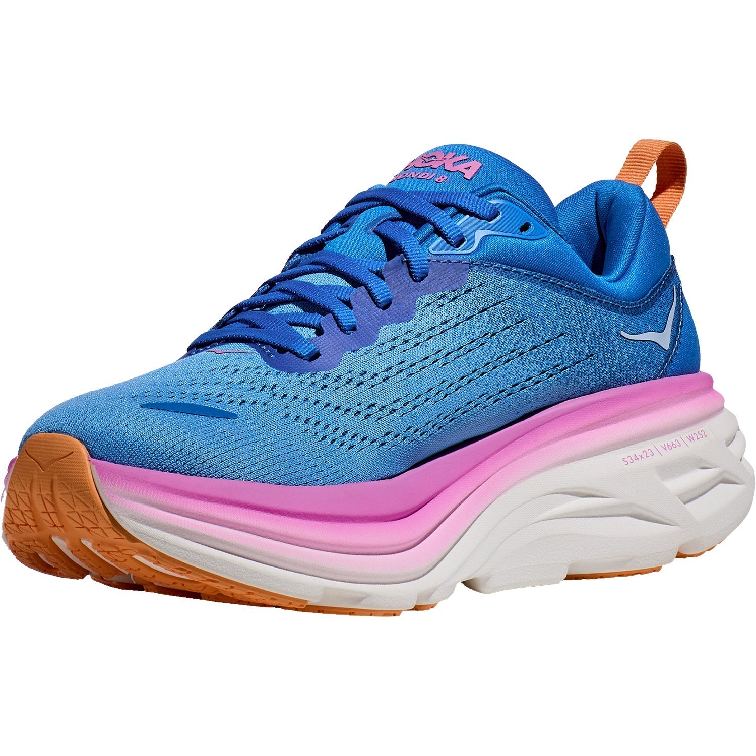 Women's Hoka Bondi 8 Coastal Sky/All Aboard Mesh