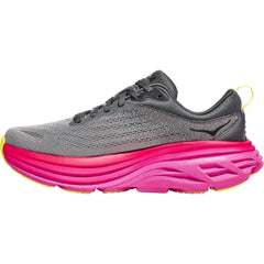 Women's Hoka Bondi 8 Castlerock/Strawberry Mesh