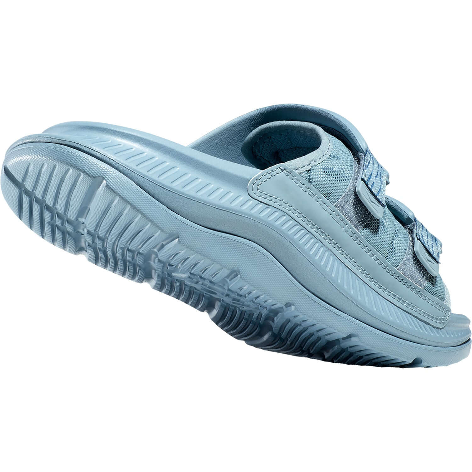 Unisex Hoka Ora Luxe Stone Blue/Blue Steel EVA