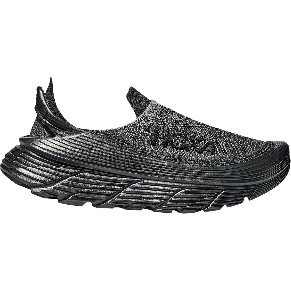 Unisex Hoka Restore TC Black/Black Mesh