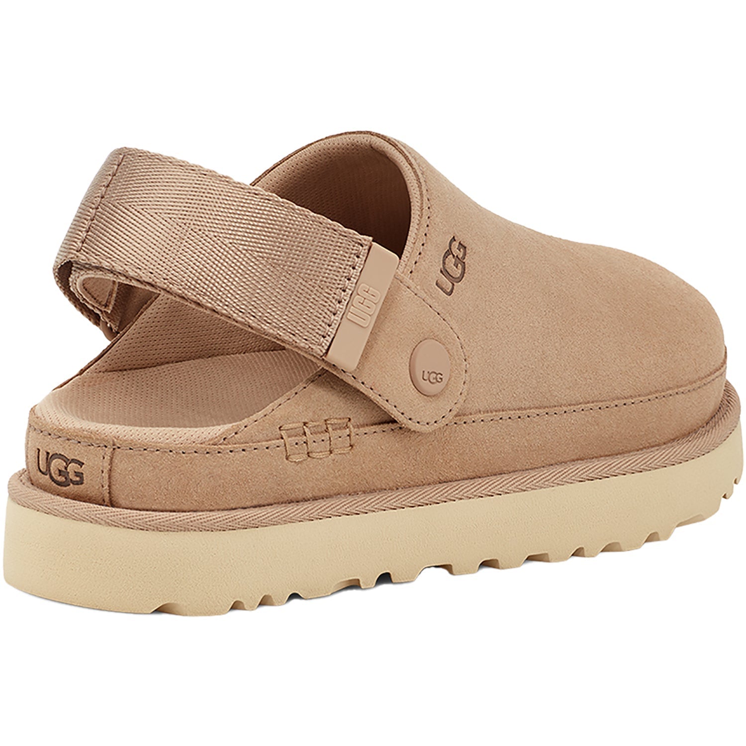 Women's UGG Goldenstar Clog Driftwood Suede