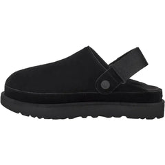 Women's UGG Goldenstar Clog Black Suede