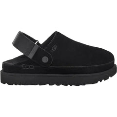 Women's UGG Goldenstar Clog Black Suede