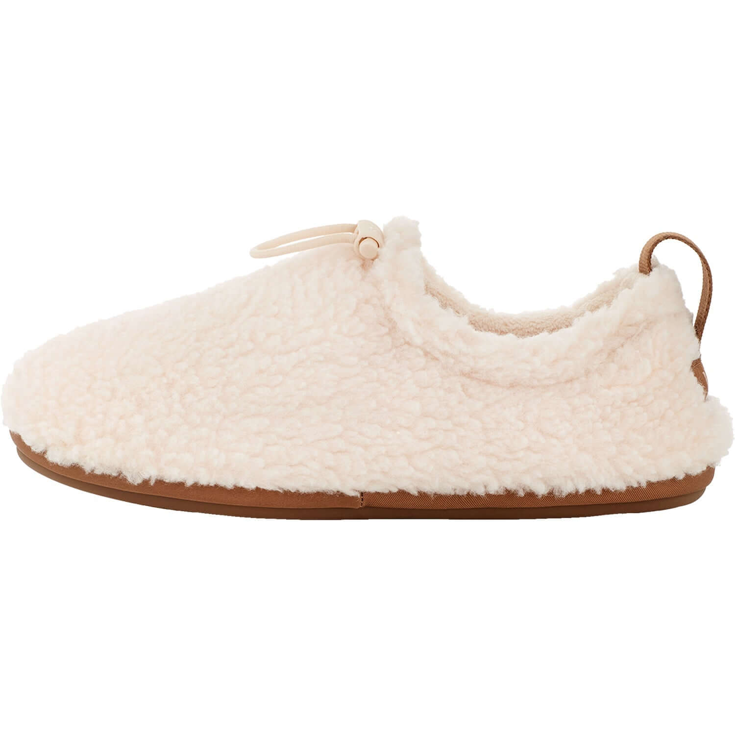 Women's UGG Plushy Slipper Natural/Chestnut