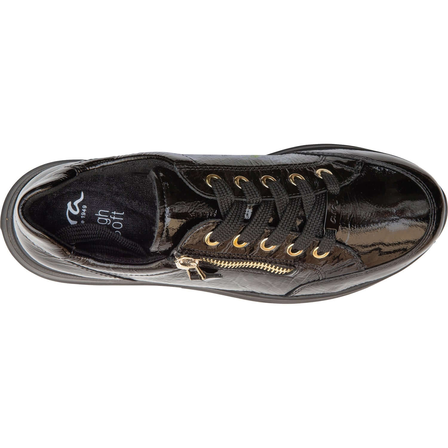 Women's Ara Oleanna Black Patent