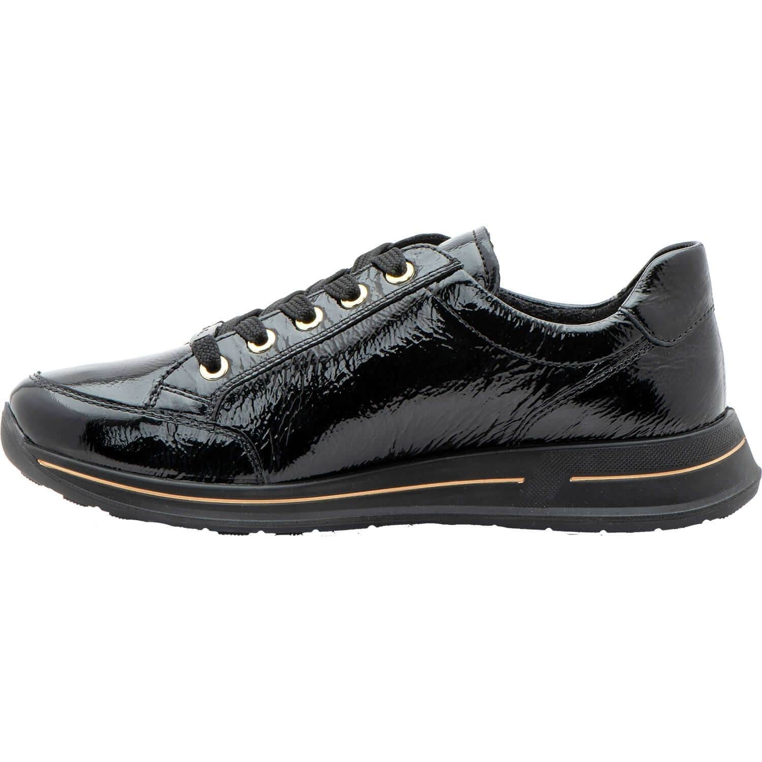 Women's Ara Oleanna Black Patent