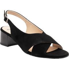 Women's Ara Petunia Black Kid Suede