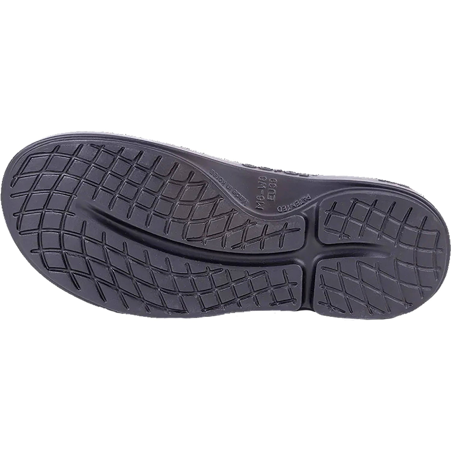 Unisex OOFOS OOcloog Black Matte Synthetic