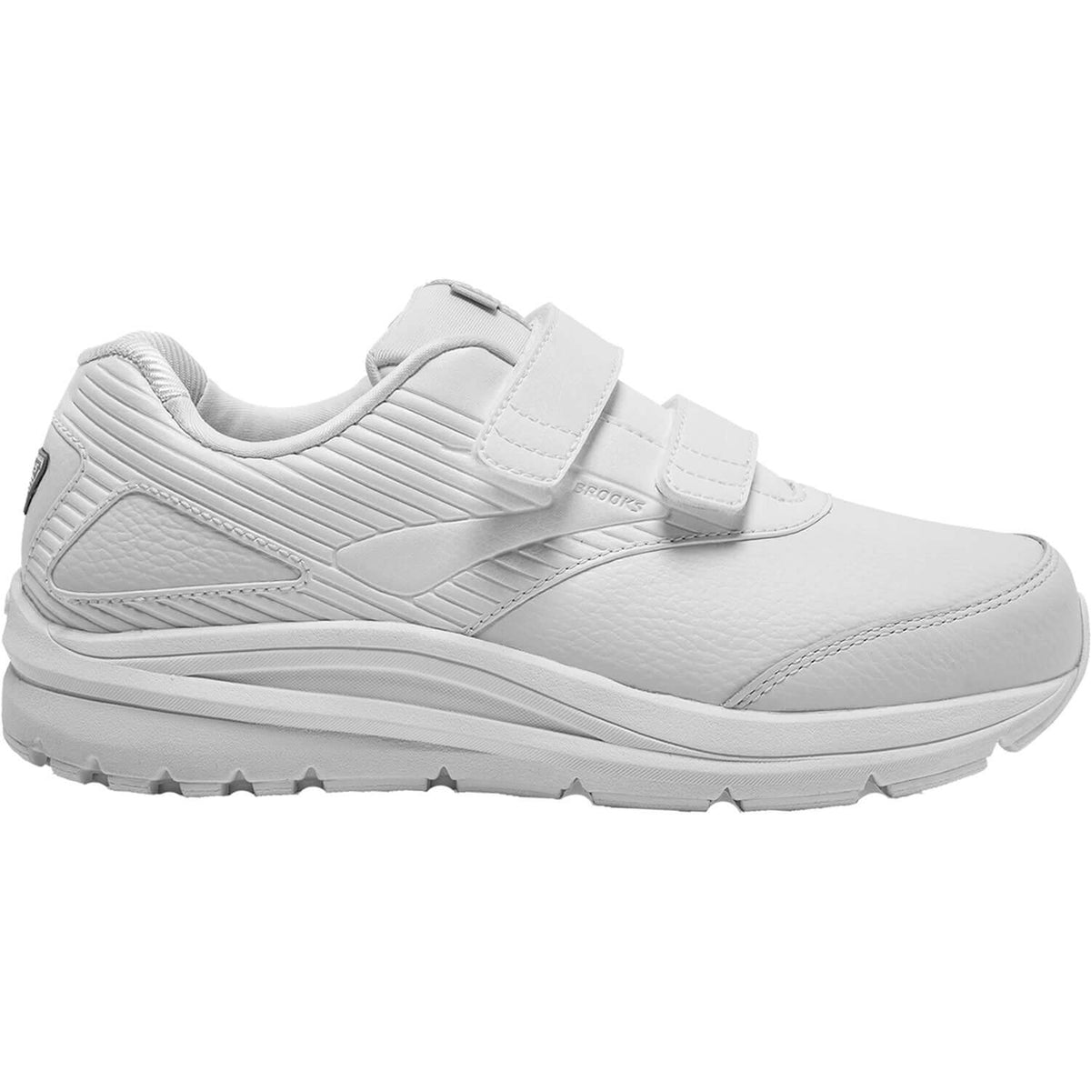 Women's Brooks Addiction Walker V-Strap White Leather