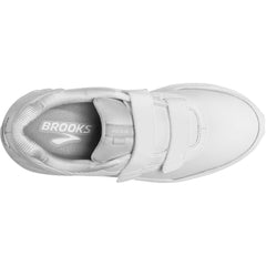 Women's Brooks Addiction Walker V-Strap White Leather