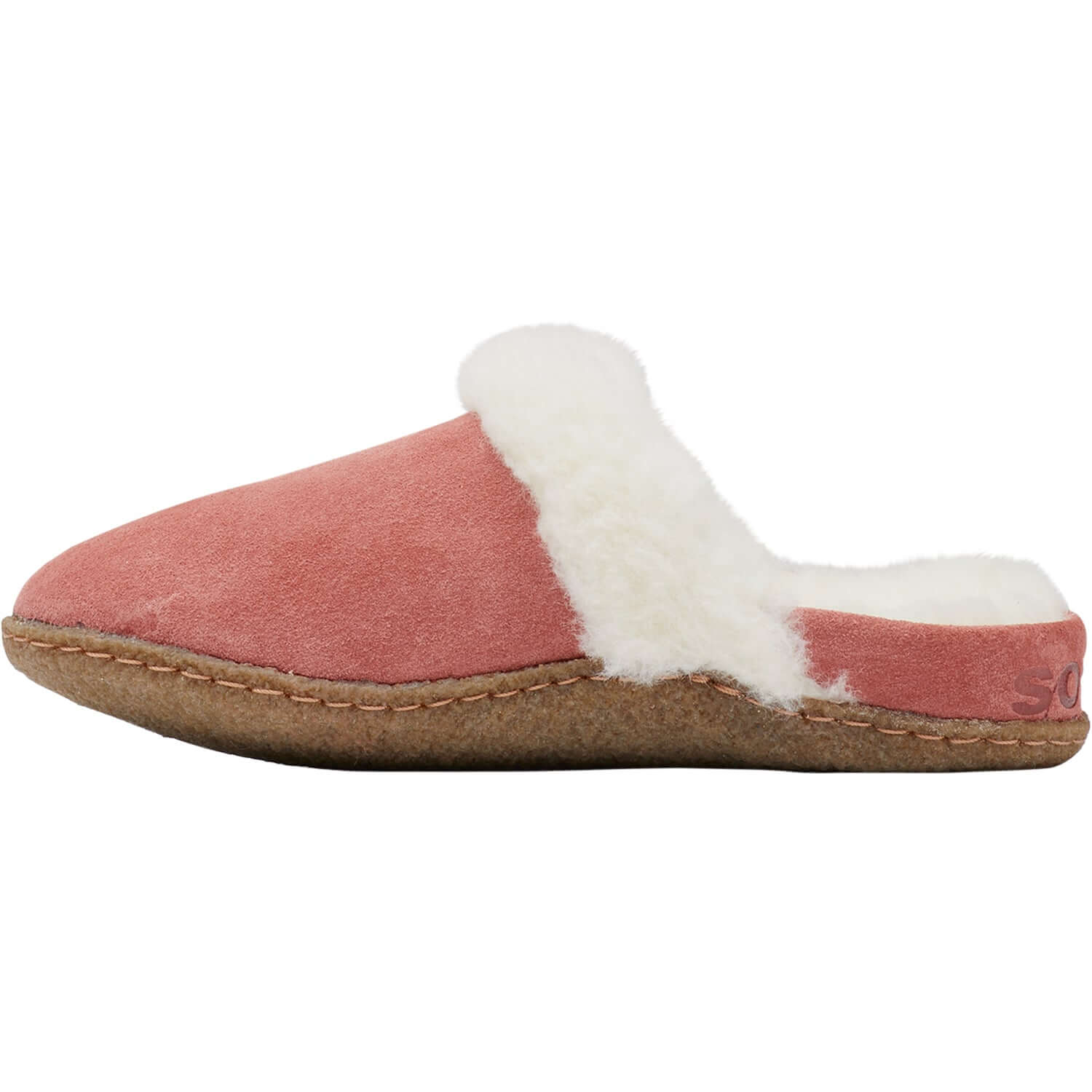 Women's Sorel Nakiska Slide II Rose Dust Suede