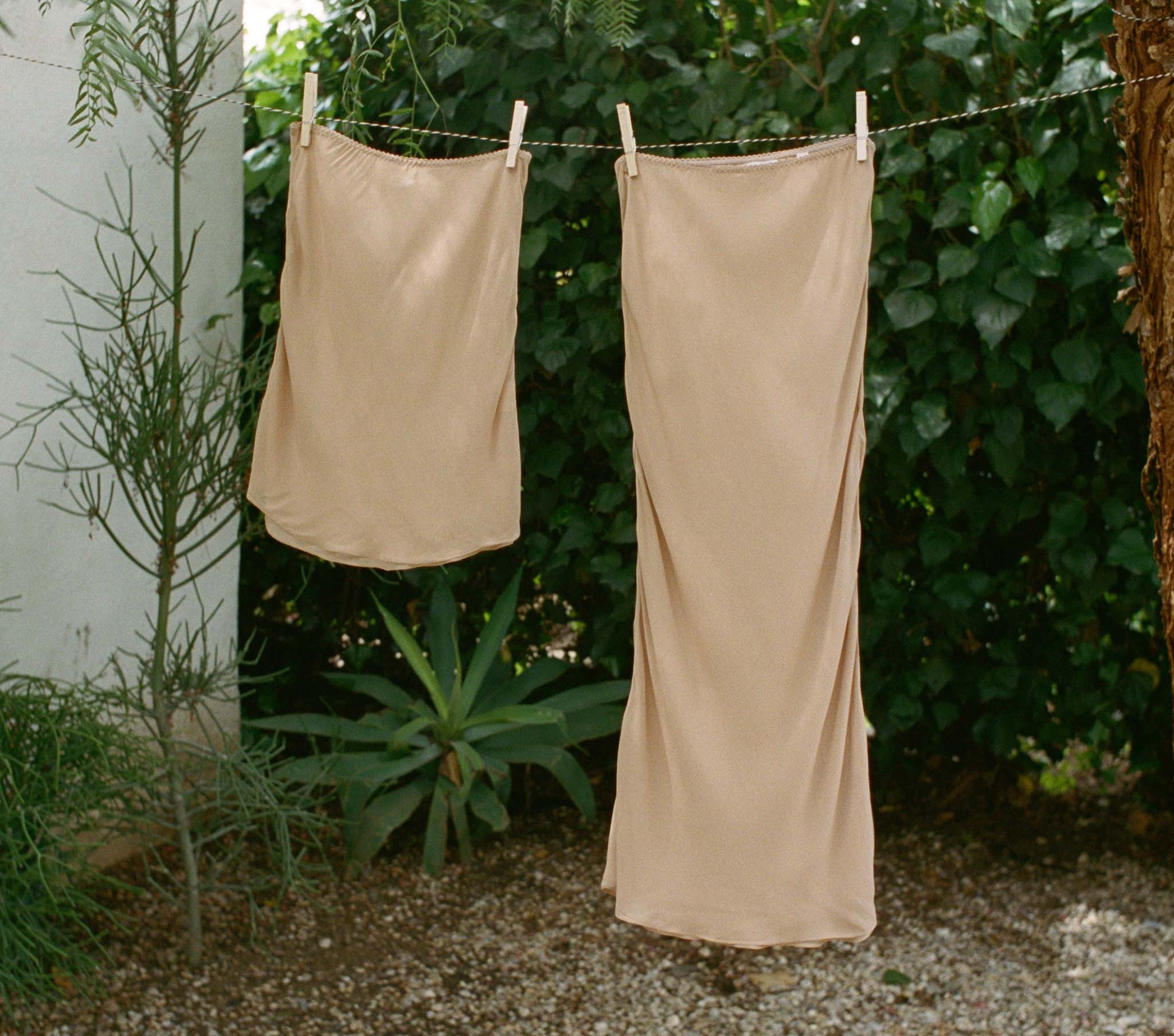 LONG SKIRT SLIP -- SAND DOLLAR | CORE