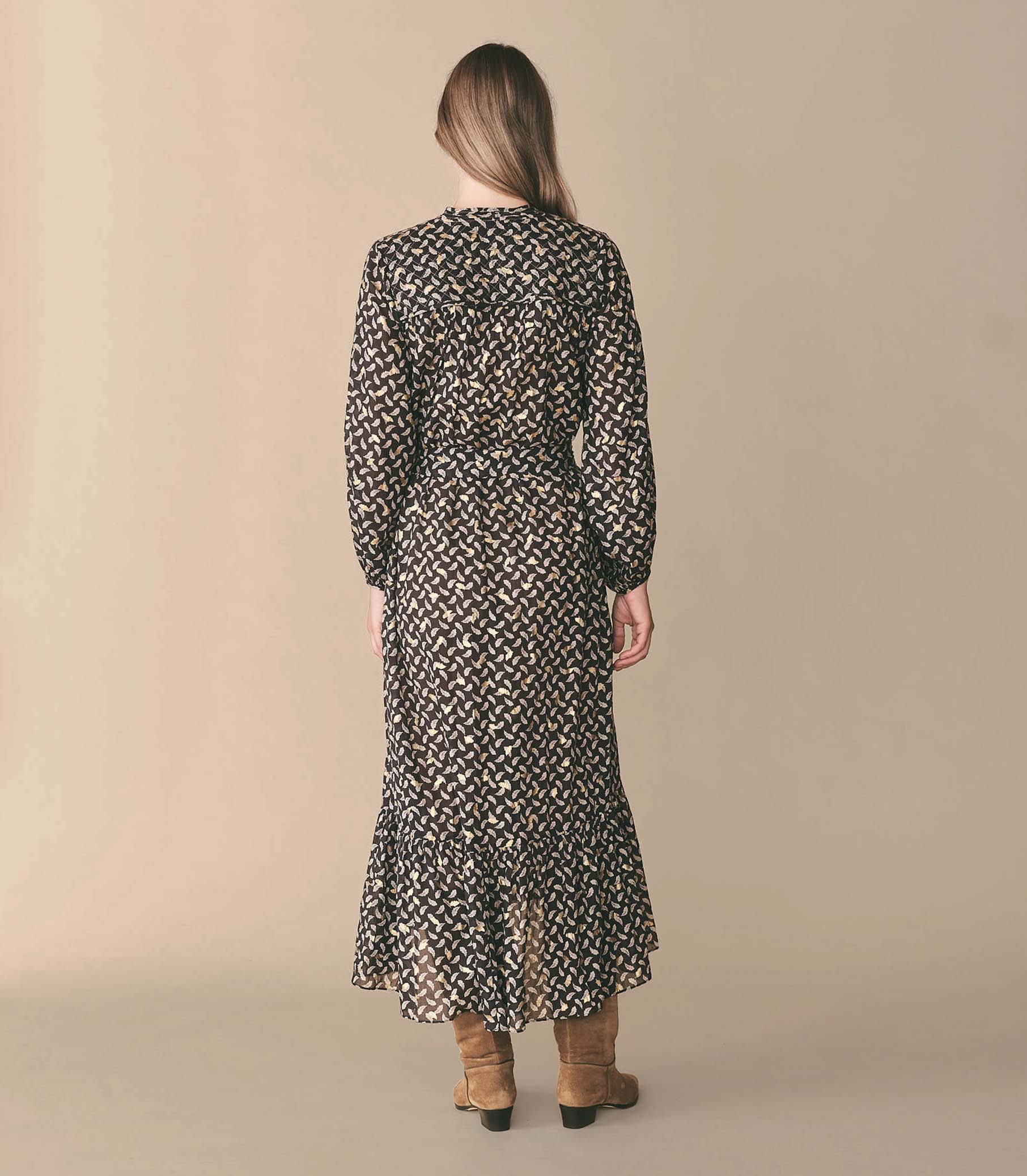 IVANA DRESS -- FALLING LEAVES | FALL 23