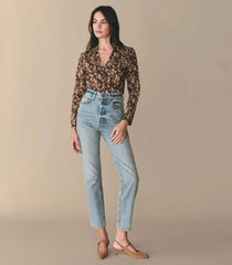 SHEILA TOP -- FERN GROVE FLORAL | FALL 23