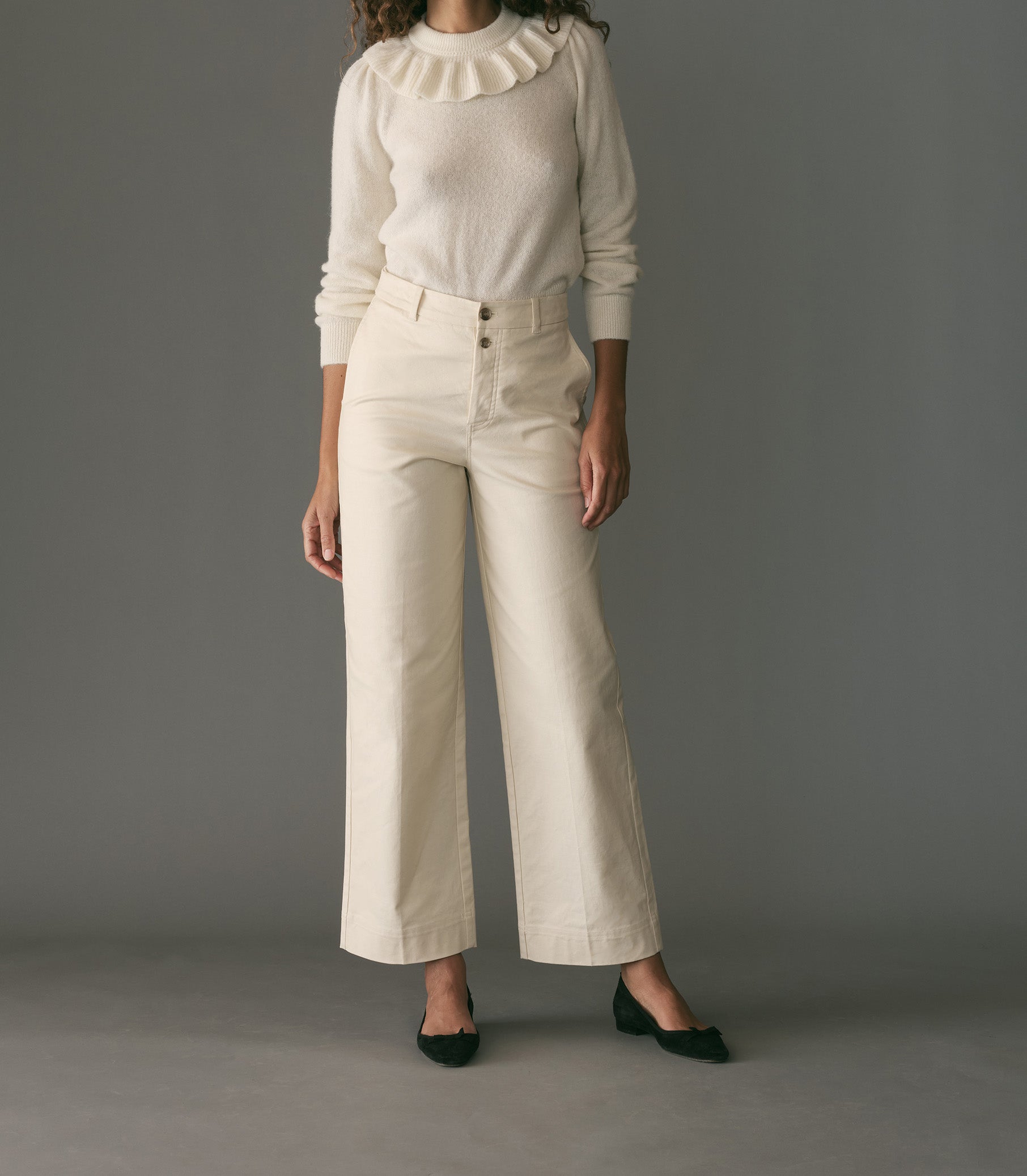 SOLENE PANT -- MAGNOLIA | SPRING 24