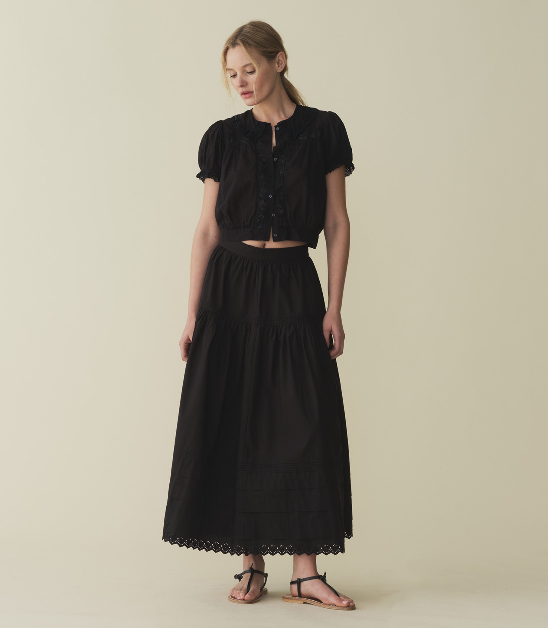 SEBASTIANE SKIRT -- BLACK | CORE