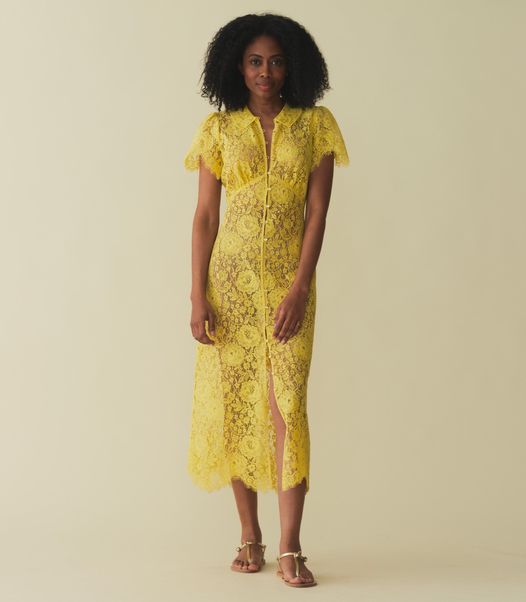 SOHANA DRESS -- DAFFODIL YELLOW | SPRING 24