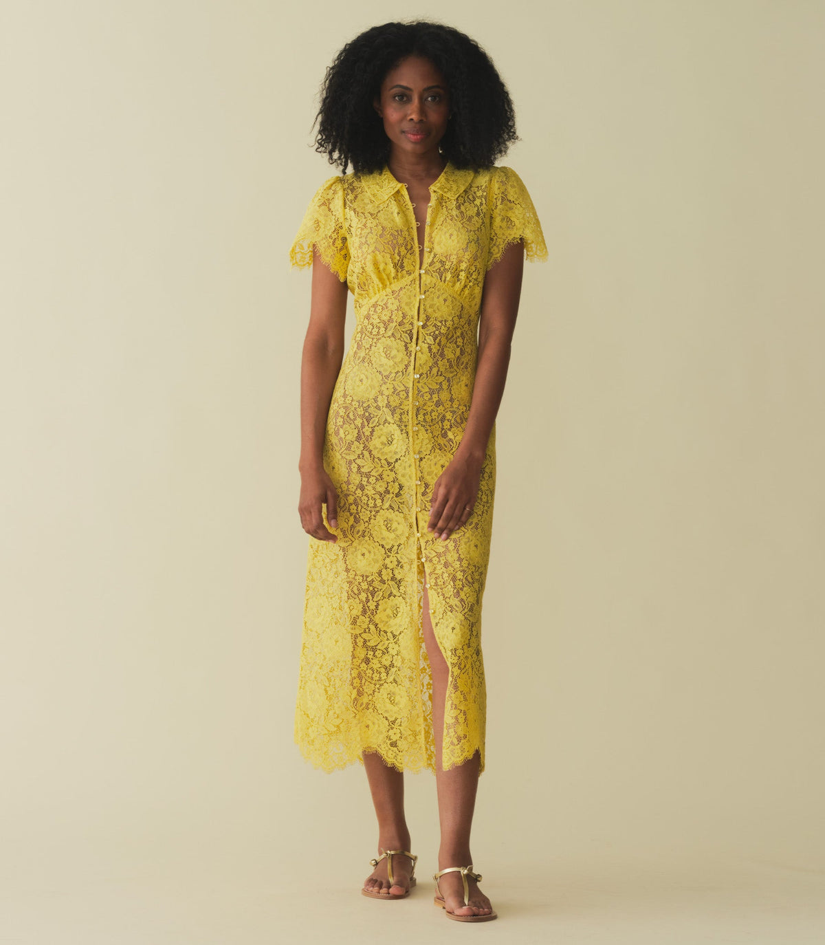 SOHANA DRESS -- DAFFODIL YELLOW | SPRING 24