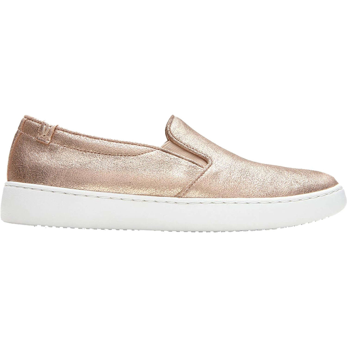 Women's Vionic Avery Pro Non-Slip Rose Gold Metallic Suede